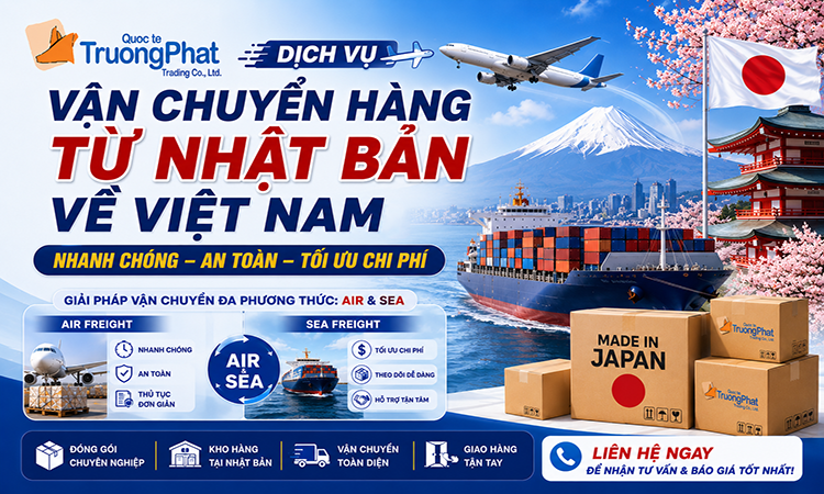 DỊCH VỤ VẬN CHUYỂN HÀNG TỪ NHẬT BẢN VỀ VIỆT NAM: NHANH CHÓNG – AN TOÀN – TỐI ƯU CHI PHÍ