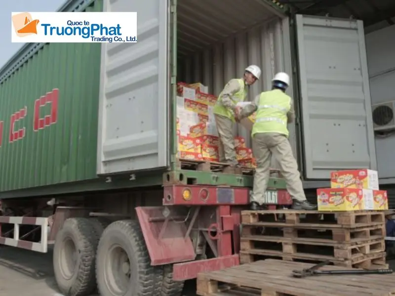 bốc xếp container