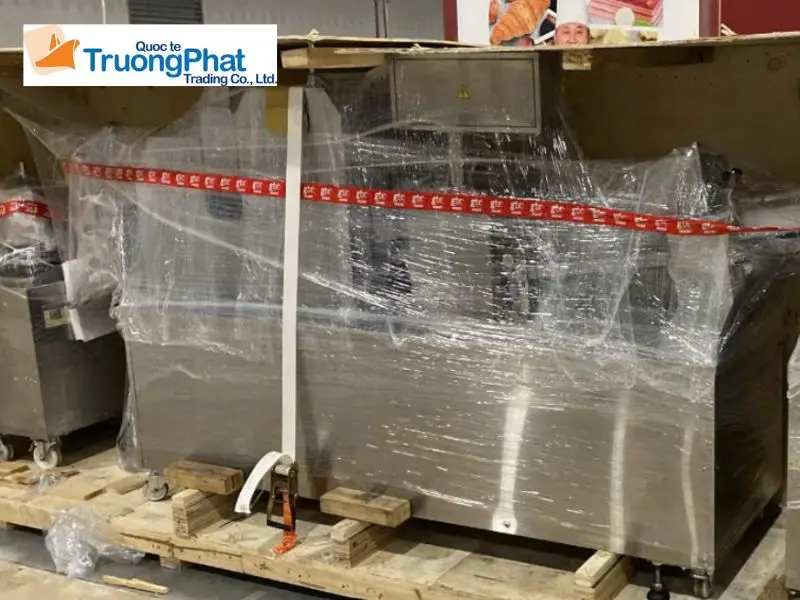 Tháo dỡ các bộ phận và đóng gói máy CNC