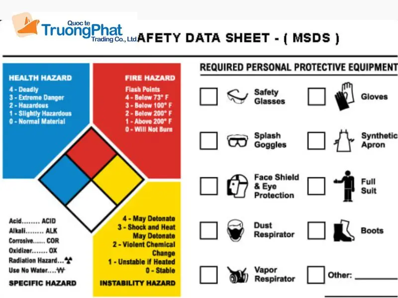 xếp dỡ hàng nguy hiểm 
