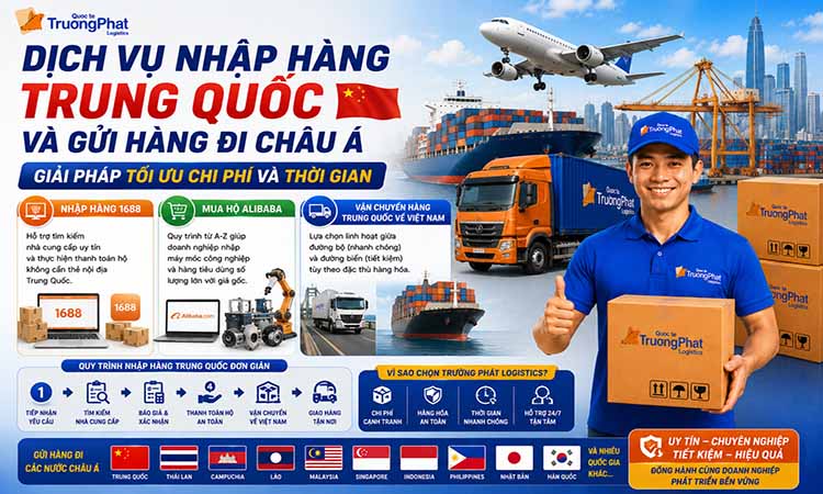 Dịch Vụ Nhập Hàng Trung Quốc Và Gửi Hàng Đi Châu Á Giải Pháp Tối Ưu Chi Phí Và Thời Gian