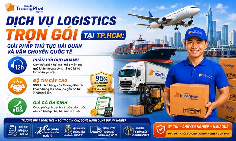 Dịch Vụ Logistics Trọn Gói Tại TP.HCM - Giải Pháp Thủ Tục Hải Quan Và Vận Chuyển Quốc Tế
