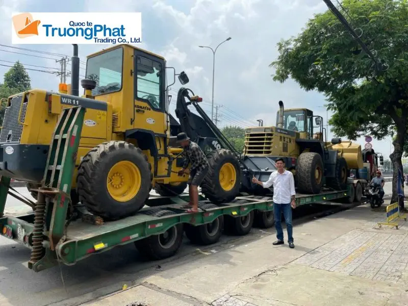 vận chuyển máy xúc