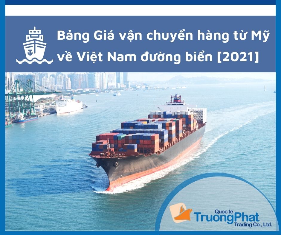 Bảng Giá Vận Chuyển Container Từ Mỹ Về Việt Nam Đường Biển